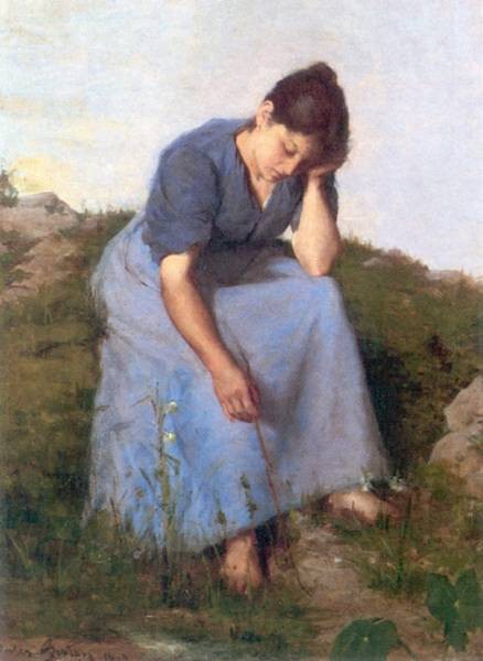 Young Woman in a Field